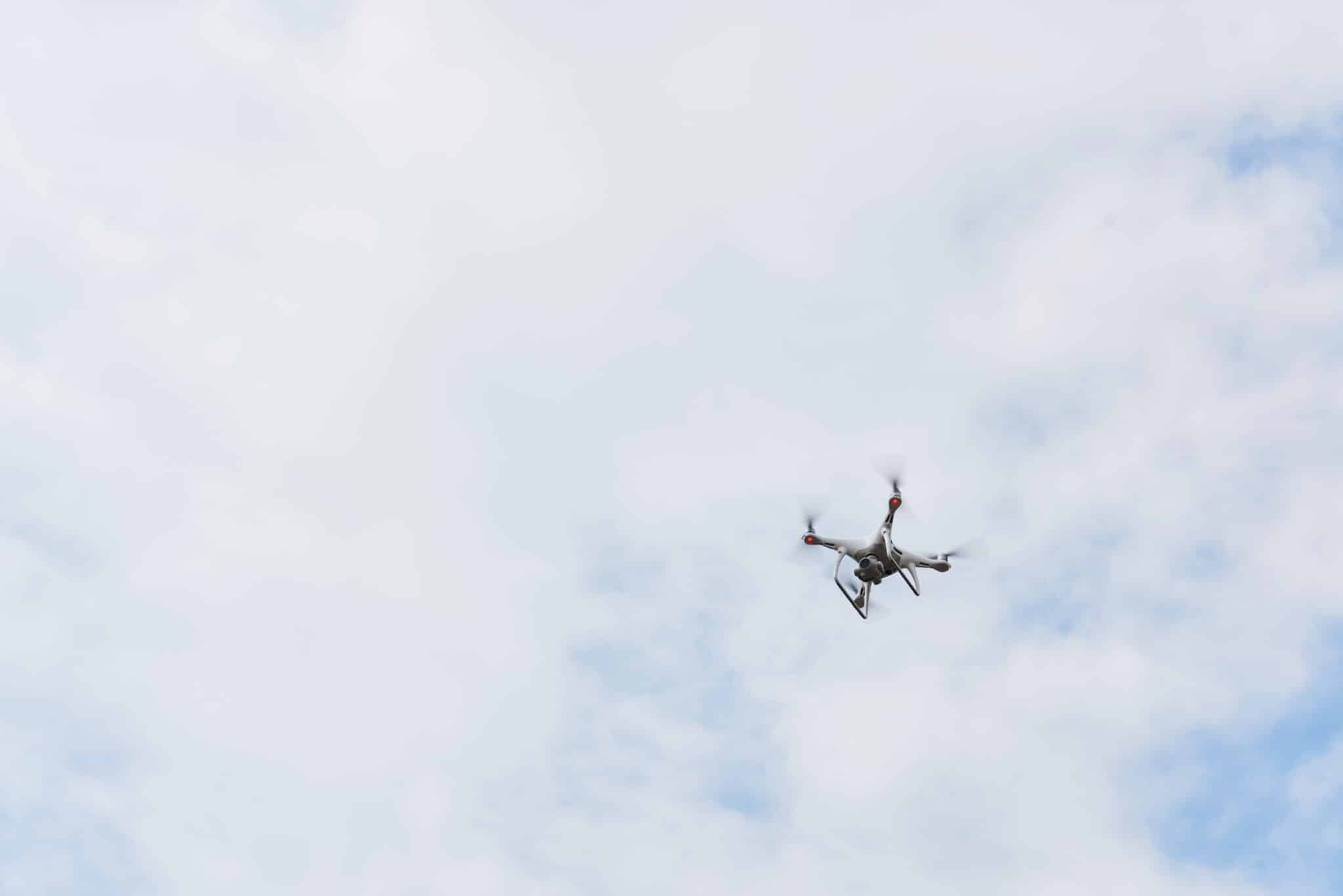 Inspection de toiture par drone par CF Couverture