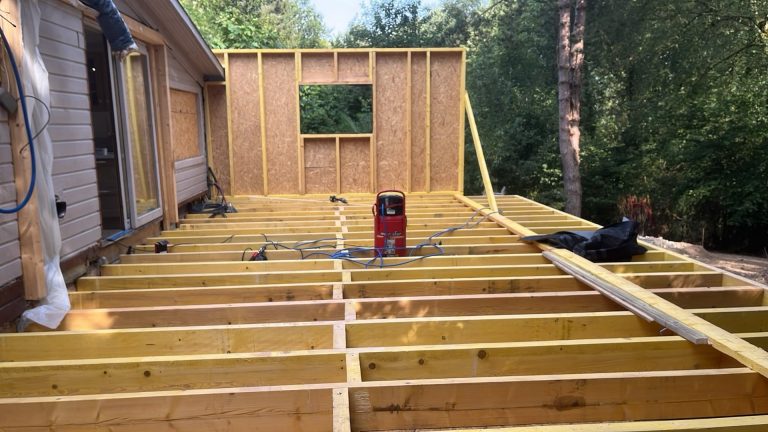 Installation de Plancher Ossature Bois à Deauville